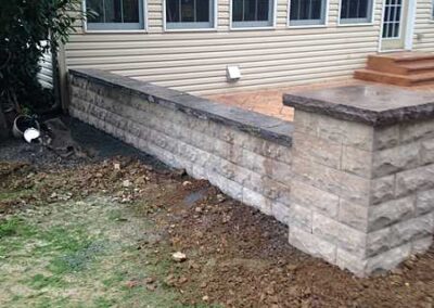 Phillips Landscaping Services_stone & brick walls